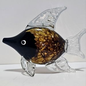 Tortoise Art Glass fish